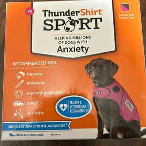 XS ThunderShirt Pink and Grey